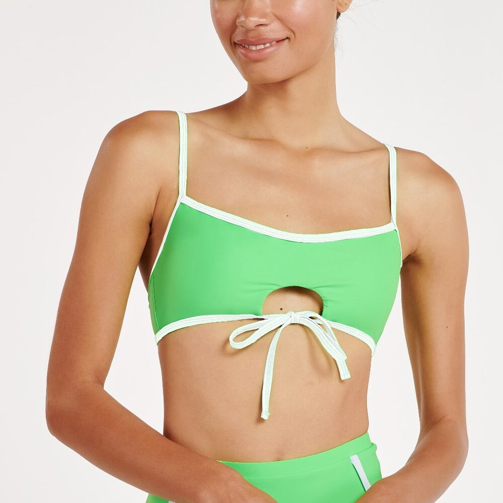 OOKIOH Green Paloma Bikini Top - NWT